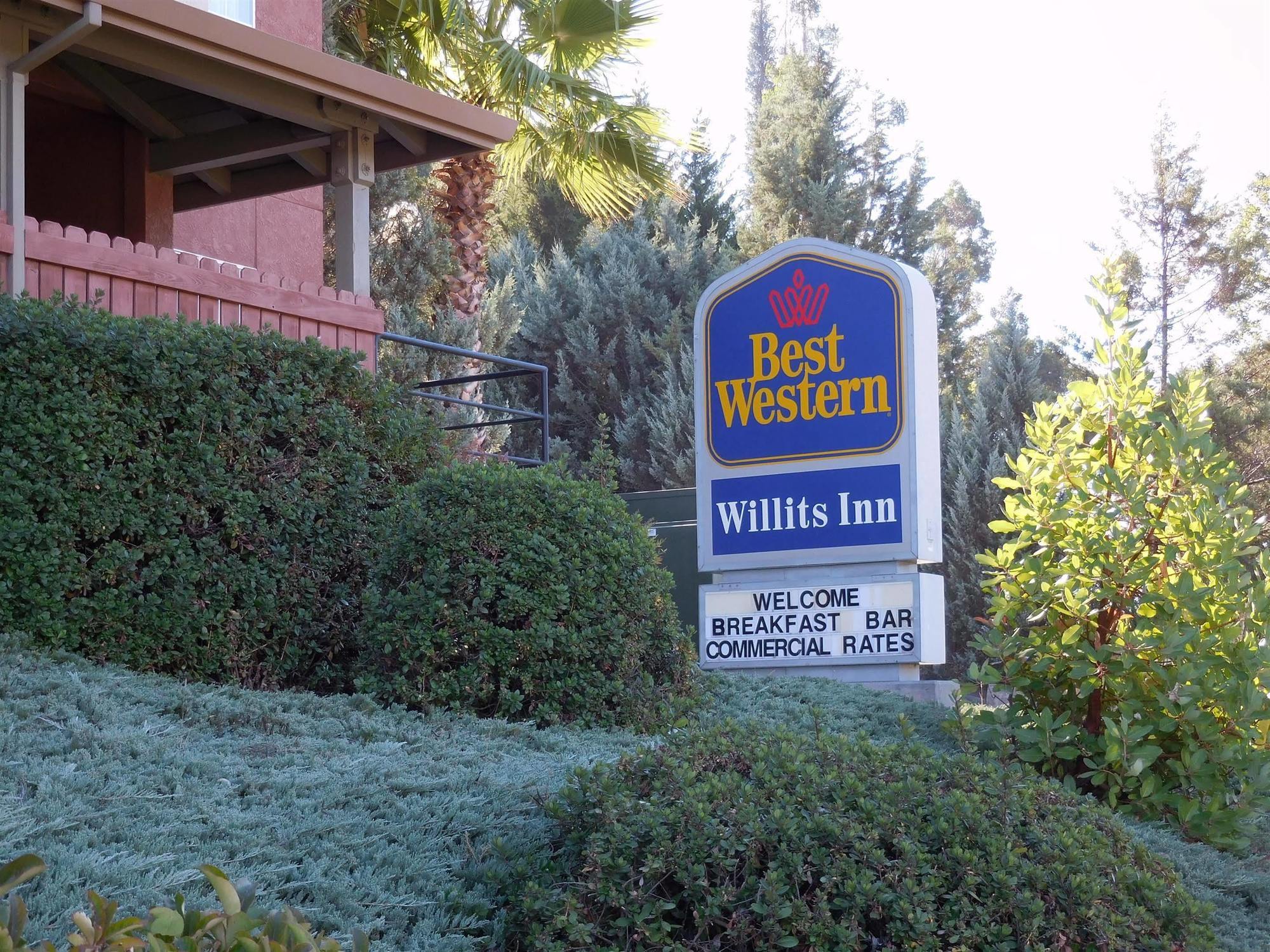 Best Western Willits Inn Exterior foto